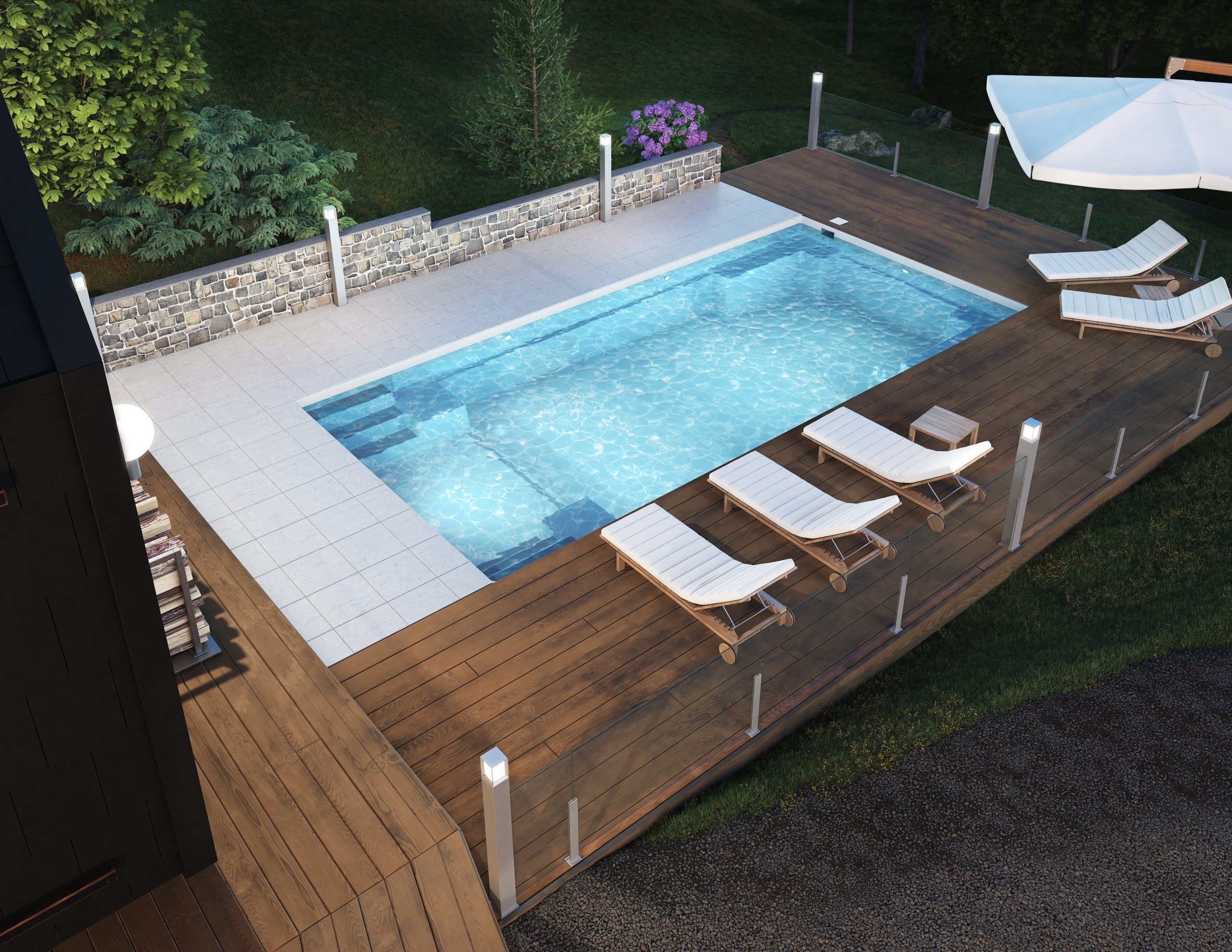Piscines-en-Fibre-de-Verre-Style-Conventionnel-14' x 28'-Mova-5